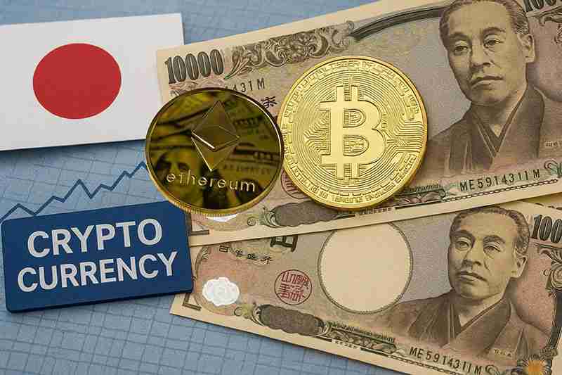 日本金融厅2026 税改方案或降低加密货币交易资本利得税,税率20% 与股票一致